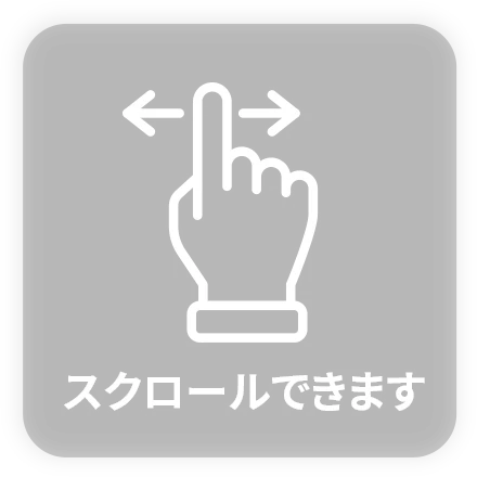 スクロールできます